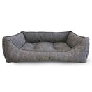 Nandog Reversible Luxe Big Dog Bed (Poplin Grey)