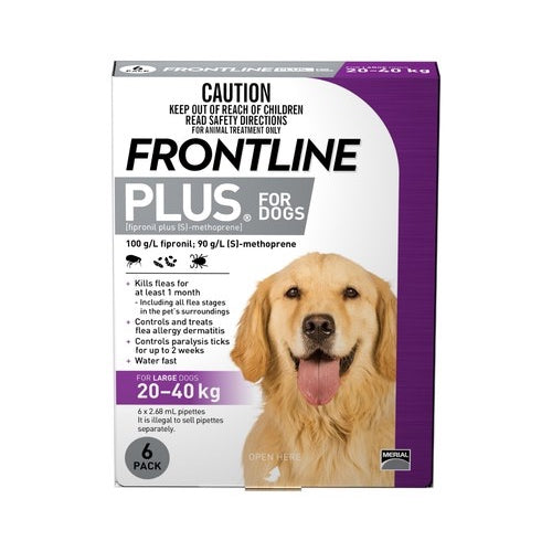 Frontline Plus For Dogs Frontline Flea Control Frontline Plus For