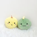Hey Cuzzies Mochi Monsters Dino & Chic Plush Dog Toy
