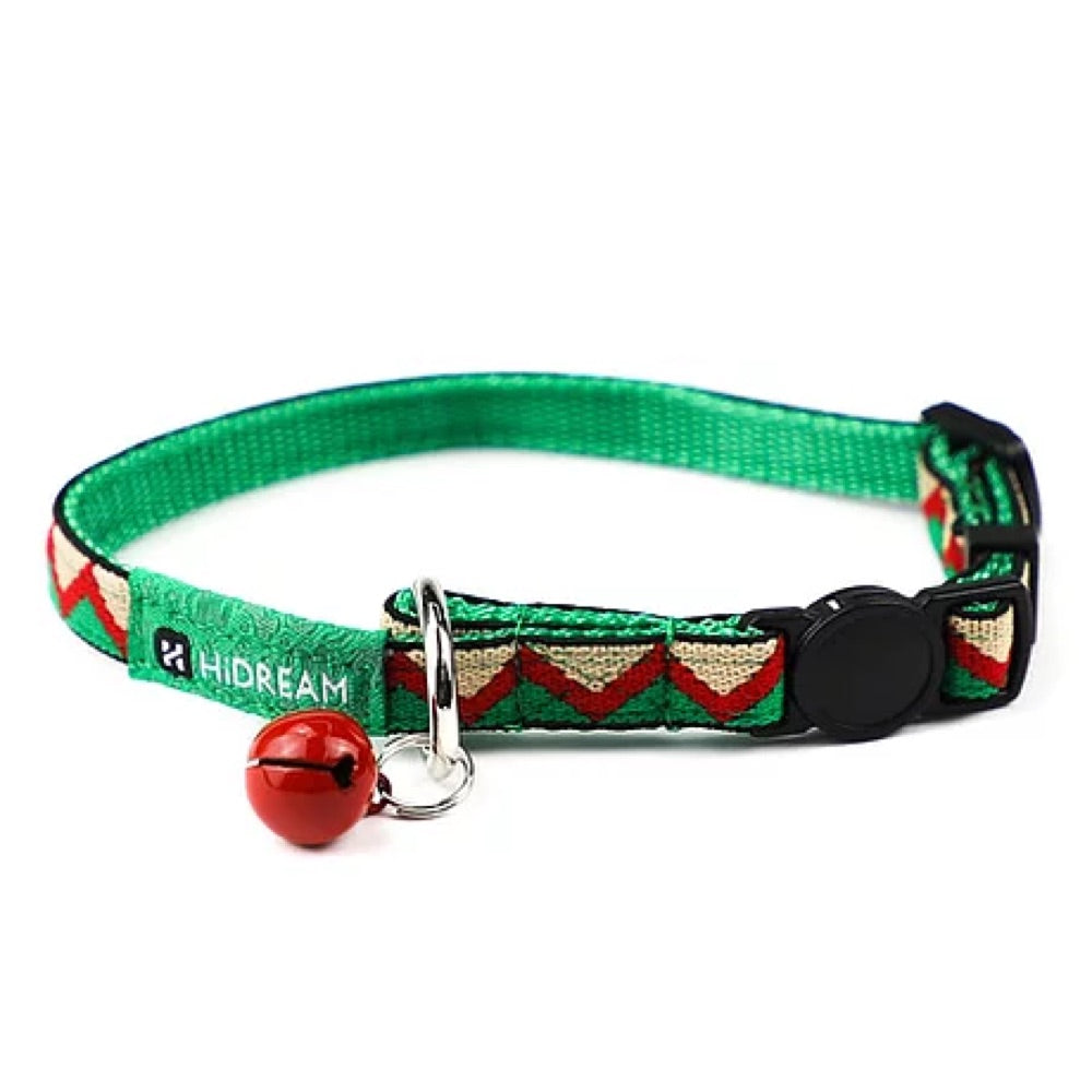 HiDREAM Rainbow Adjustable Cat Collar (Green) Kohepets