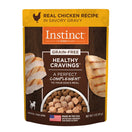 Instinct Healthy Cravings Real Chicken Recipe Grain-Free Wet Dog Food Topper 3oz