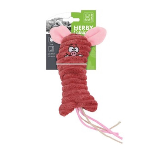 M-Pets Herby Catnip Cat Toy (Pink Pig) - Kohepets