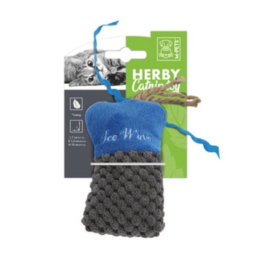 M-Pets Herby Ice Wave Catnip Toy (Black) - Kohepets