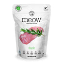 '38% OFF (Exp 12Aug24)': MEOW Raw Duck Grain-Free Freeze Dried Raw Cat Food 280g