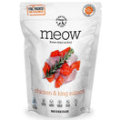 'BUNDLE DEAL': MEOW Chicken & King Salmon Grain-Free Freeze Dried Raw Cat Food 280g