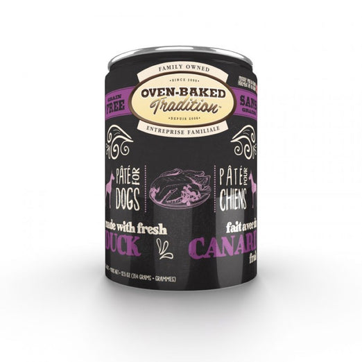 Oven-Baked Tradition Duck Pate Grain-Free Canned Dog Food 12.5oz - Kohepets