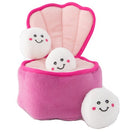 Zippypaws Burrow Pearls in Oyster Dog Toy