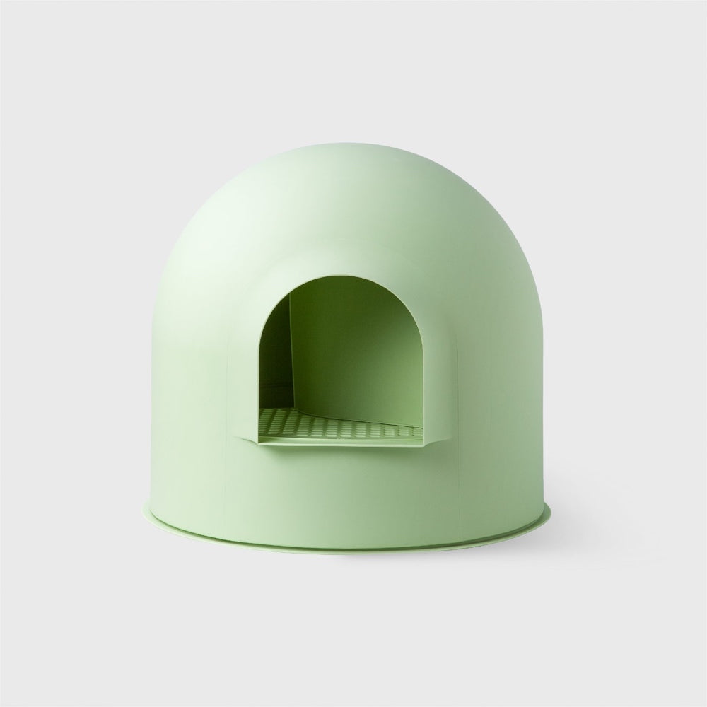 Pidan Igloo Cat Litter Box (Lime Green) Kohepets