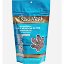 Real Meat Fish & Venison Jerky Grain Free Dog & Puppy Treats 4oz