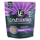 Vital Essential Turkey Mini Patties Freeze-Dried Dog Food 1lb