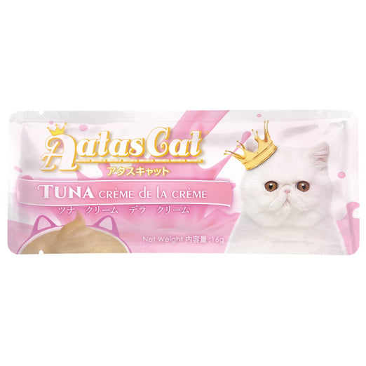 Aatas Cat Creme De La Creme Tuna Liquid Cat Treat 16g - Kohepets