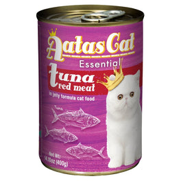 Aatas Cat Essential Tuna Red Meat in Jelly Canned Cat Food 400g - Kohepets