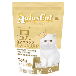 3 FOR $21: Aatas Cat Kofu Klump Tofu Cat Litter (Tofu) 6L - Kohepets