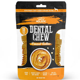 2 FOR $13: Absolute Holistic Dental Chew Peanut Butter Value Pack 160g - Kohepets