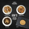 'BUNDLE DEAL': Absolute Holistic Patties Duck & Turkey Grain-Free Freeze-Dried Dog Food 12.7oz