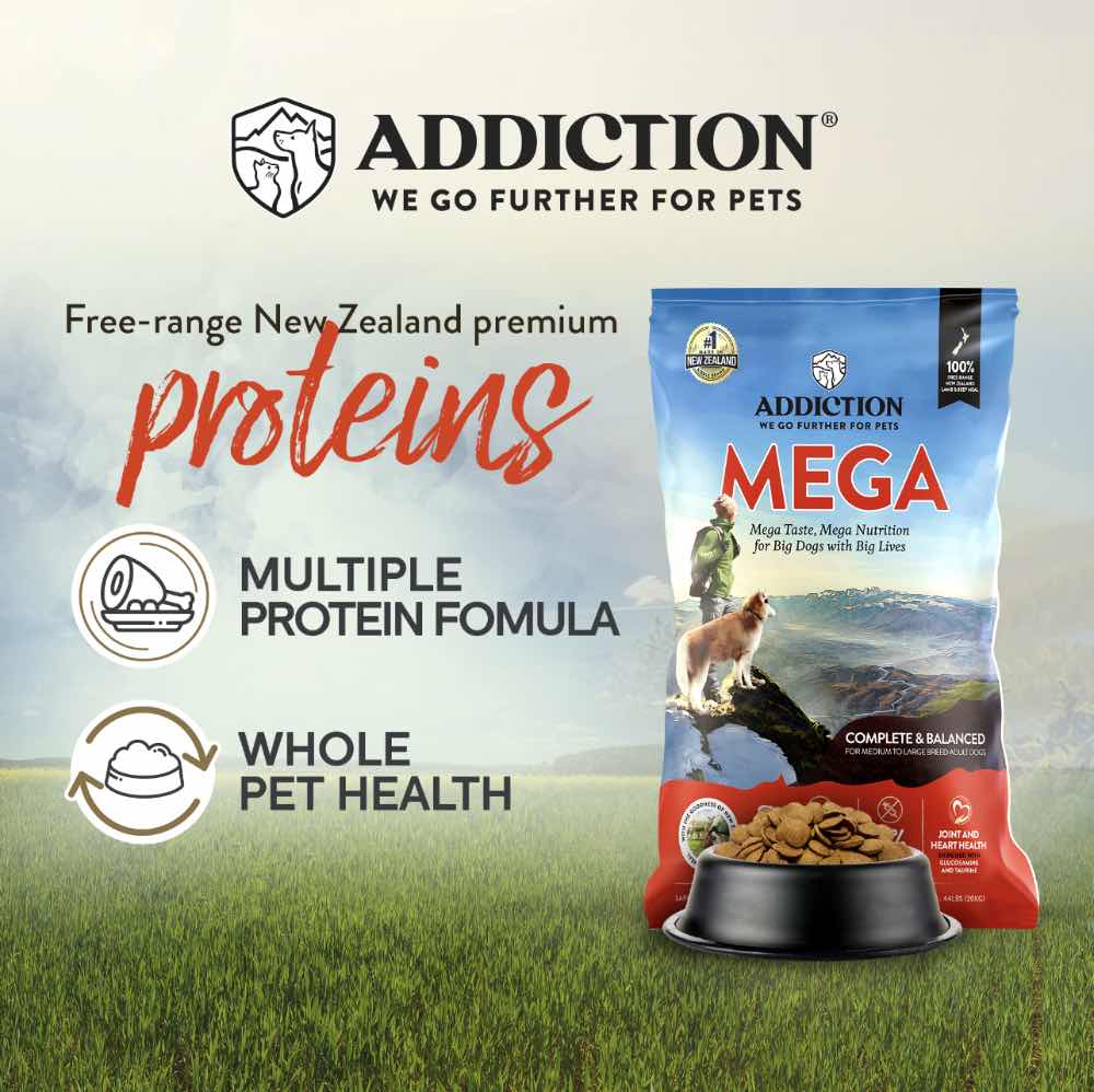 Addiction Mega Grain Free Dry Dog Food | Kohepets