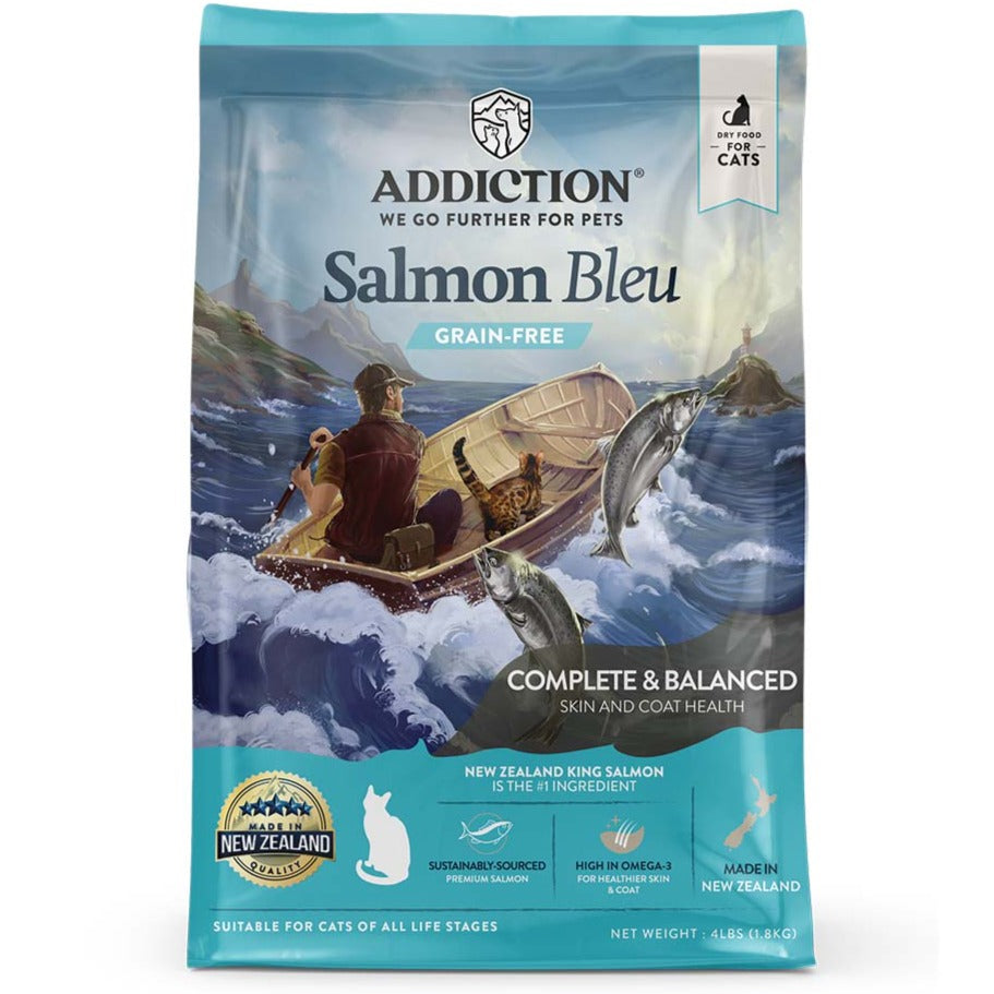Addiction Salmon Bleu Grain-Free Dry Cat Food | Kohepets
