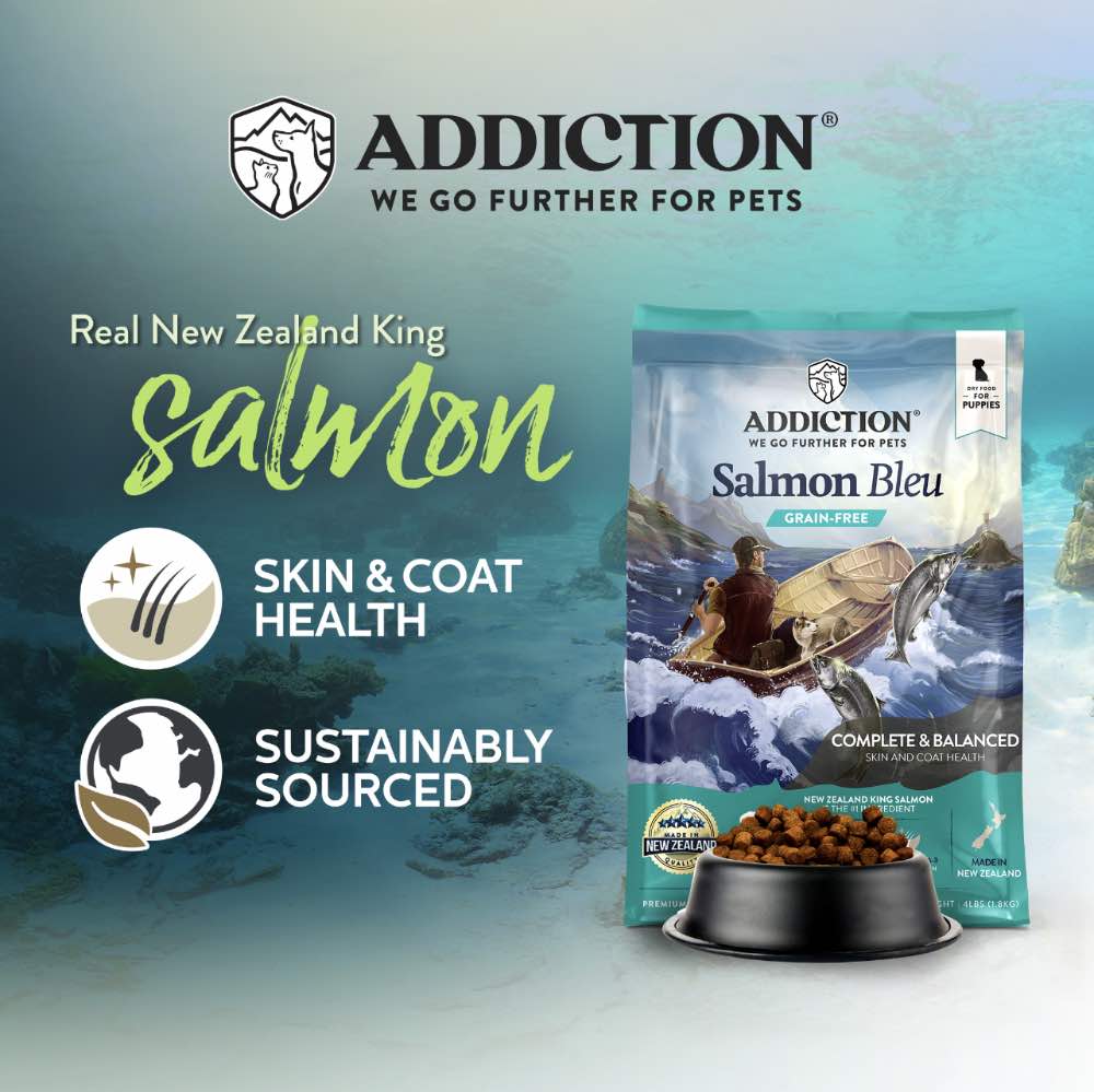 Addiction Salmon Bleu Puppy Grain Free Dry Dog Food | Kohepets