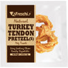 15% OFF: AFreschi Natural Turkey Tendon Pretzel Grain-Free Dog Chew (Small) 15g