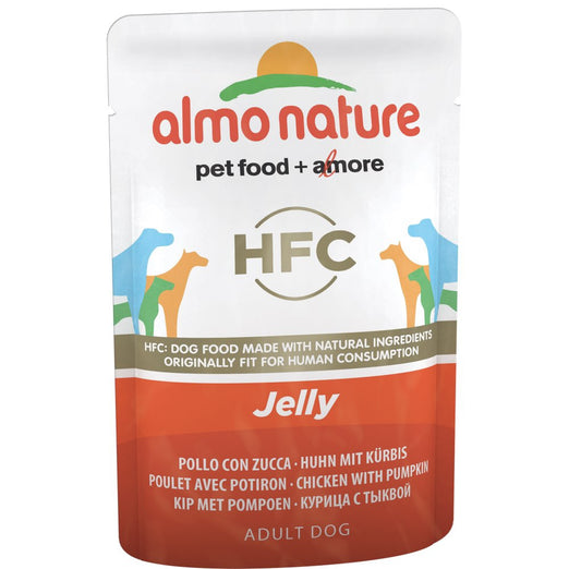 Almo Nature Classic Chicken & Pumpkin In Jelly Pouch Dog Food 70g - Kohepets