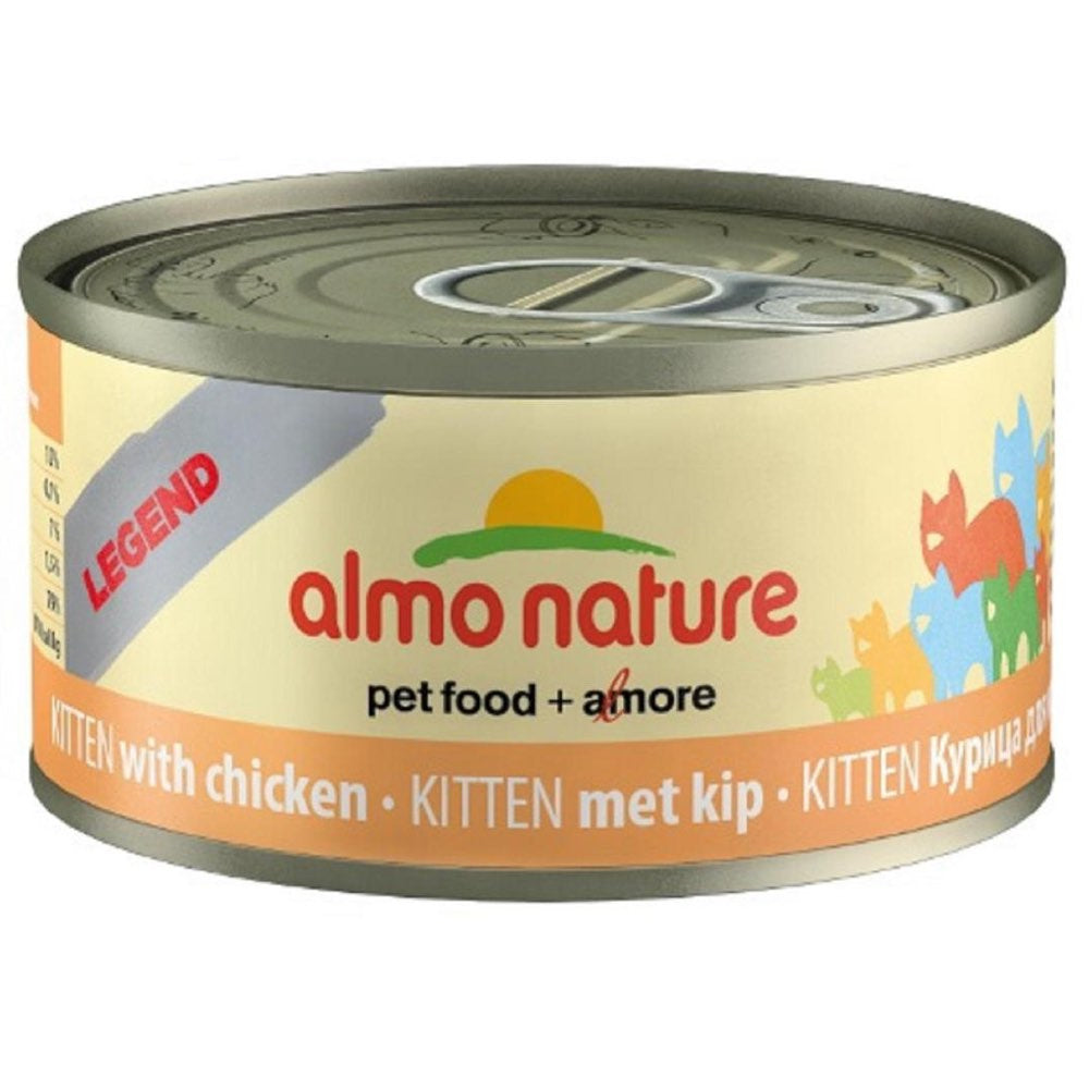 Almo Nature HFC Natural Kitten Chicken Canned Cat Food 70g Kohepets