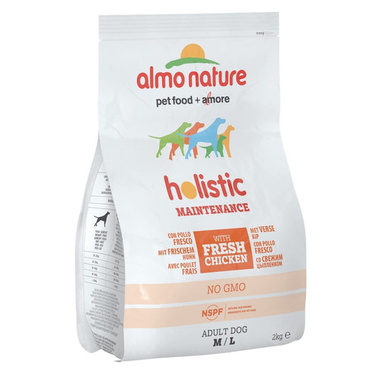 Almo Nature Holistic Medium Adult Chicken & Rice Dry Dog Food - Kohepets