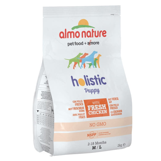Almo Nature Holistic Medium Puppy Chicken & Rice Dry Dog Food - Kohepets