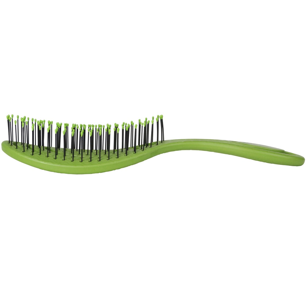 Bass Brushes BioFlex Swirl Detangling Hair Brush For Cats & Dogs