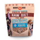 '15% OFF/ BUNDLE DEAL': Boss Dog Fish Grain-Free Freeze-Dried Raw Dog Food 12oz
