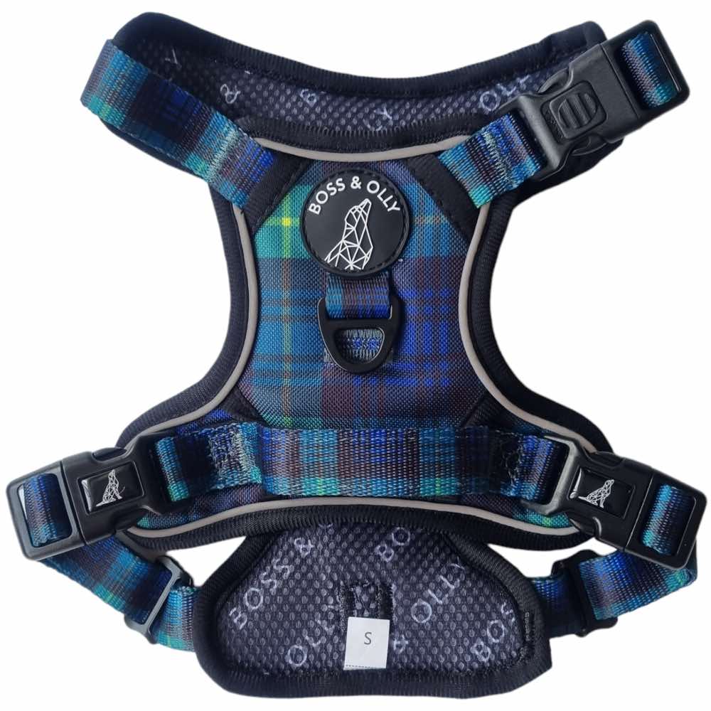 Boss & Olly Active Dog Harness (Forest Plaids) Kohepets