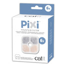 Catit Pixi Cat Drinking Fountain Replacement Filter 6ct