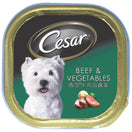 Cesar Beef & Vegetables Tray Dog Food 100g