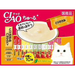 Ciao ChuRu Chicken Jumbo Mix Liquid Cat Treats 560g - Kohepets