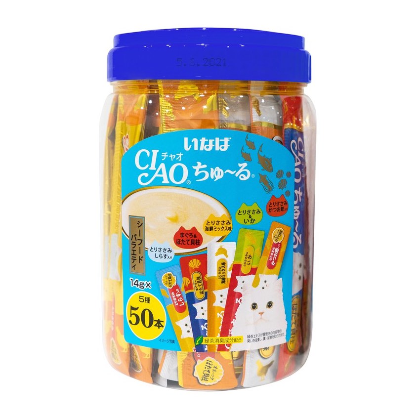 Ciao Churu Seafood Festive Pack Cat Treat | Kohepets