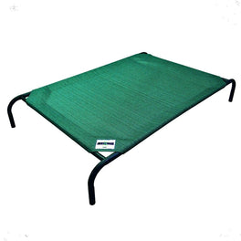 15% OFF: Coolaroo Elevated Knitted Fabric Pet Bed - Green