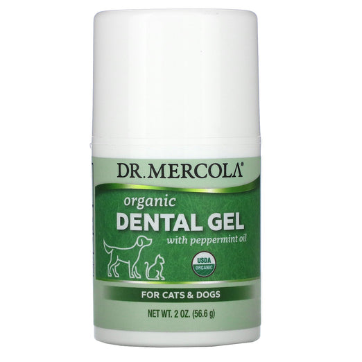Dr. Mercola Dental Gel with Herbal Extracts (Peppermint Flavor) For Dogs - Kohepets