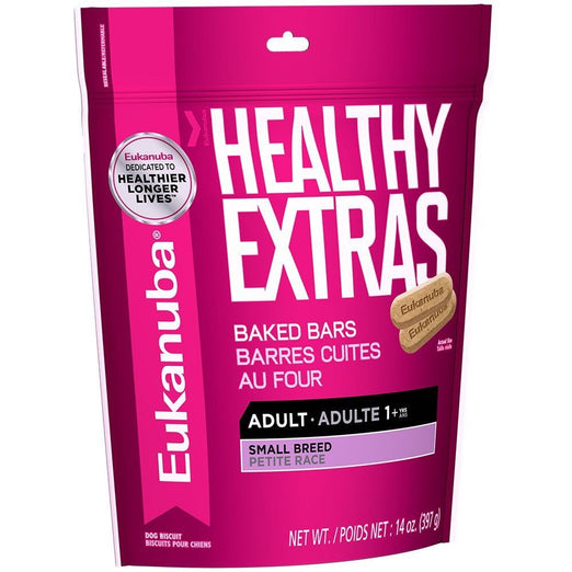 Eukanuba Healthy Extras Baked Bars Adult Small Breed Dog Biscuits 12oz - Kohepets