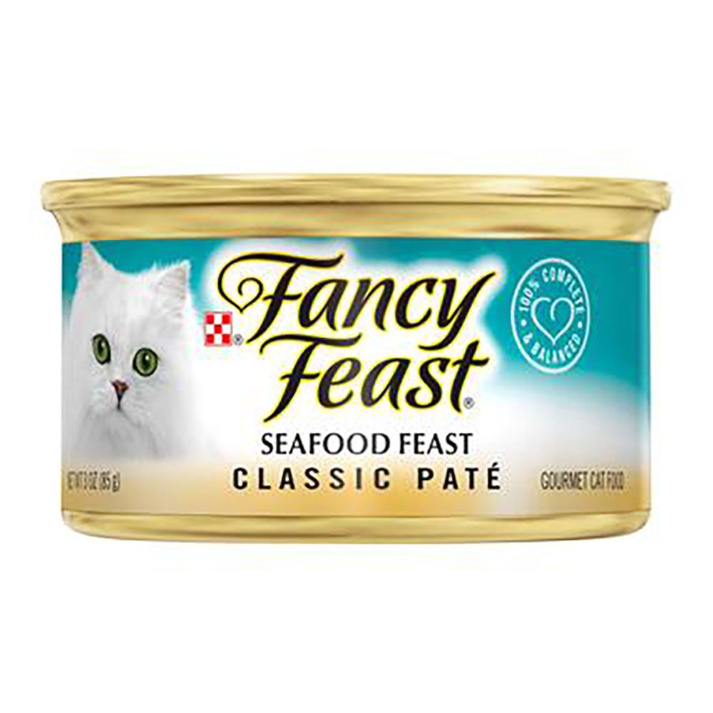 Fancy Feast Classic Pate Seafood Feast Canned Cat Food Kohepets