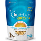 Fruitables Greek Vanilla Yogurt Crunchy Dog Treats 7oz
