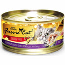 Fussie Cat Super Premium Chicken With Duck In Gravy Gold Grain-Free Canned Cat Food 80g