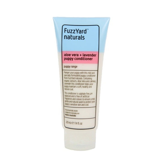 FuzzYard Aloe Vera and Lavender Puppy Conditioner for Dogs 220ml (Exp Apr 21) - Kohepets