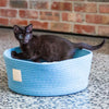 15% OFF: FuzzYard Life Rope Basket Pet Bed (Slate Grey)