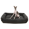 FuzzYard The Lounge Dog Bed (Charcoal) - Kohepets