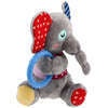 GiGwi Plush Friendz Crinkly TPR Ring Dog Toy (Elephant)