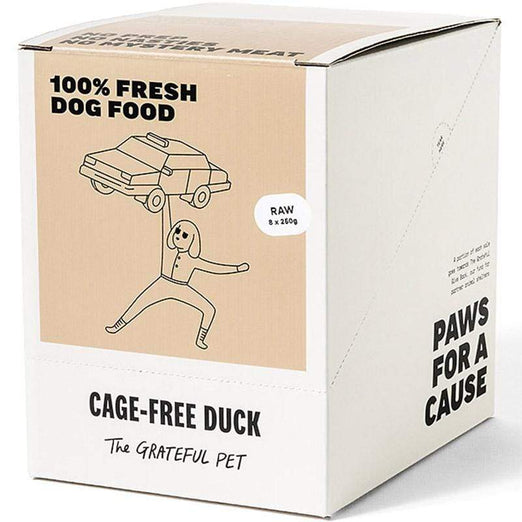 The Grateful Pet Cage-free Duck Raw Frozen Dog Food - Kohepets