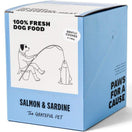 The Grateful Pet Gently Cooked Salmon & Sardine Frozen Dog Food 2kg