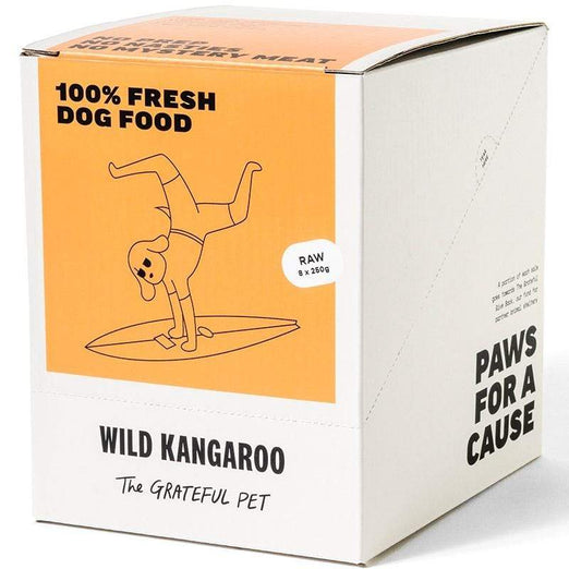 The Grateful Pet Wild Kangaroo Raw Frozen Dog Food - Kohepets