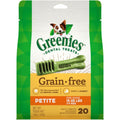 25% OFF: Greenies Grain Free Petite Dental Dog Treats 12oz (20 chews) - Kohepets