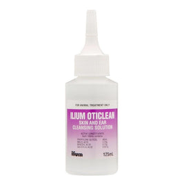 Ilium Oticlean Skin & Ear Cleansing Solution Nozzle 125ml - Kohepets