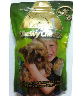 Nature's 1 Chewy Chewies Dog Treats 200g - Kohepets